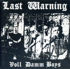 Last warning : Voll damm boys CD